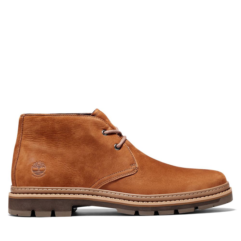 Botas de Seguridad Timberland Hombre Port Union Waterproof Marrones - Chile AKU-803261